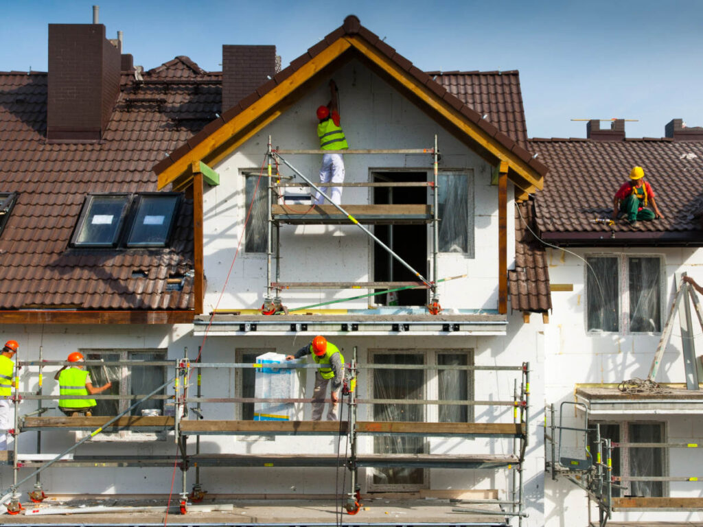 facade bliver lavet
