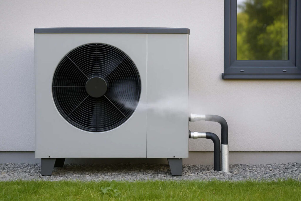 Effektiv energirenovering - luft til vand varmepumpe