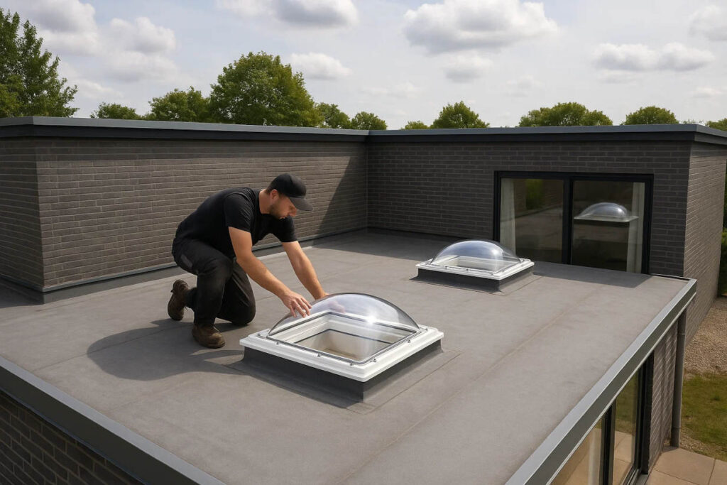 Effektiv energirenovering - luk lys og varme ind med ovenlyskupler