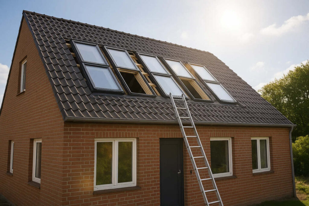 Effektiv energirenovering - luk lys og varme ind med energieffektive ovenlysvinduer